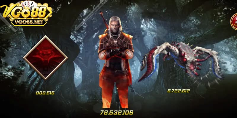 Giới thiệu tổng quan về nổ hũ The Witcher Go88